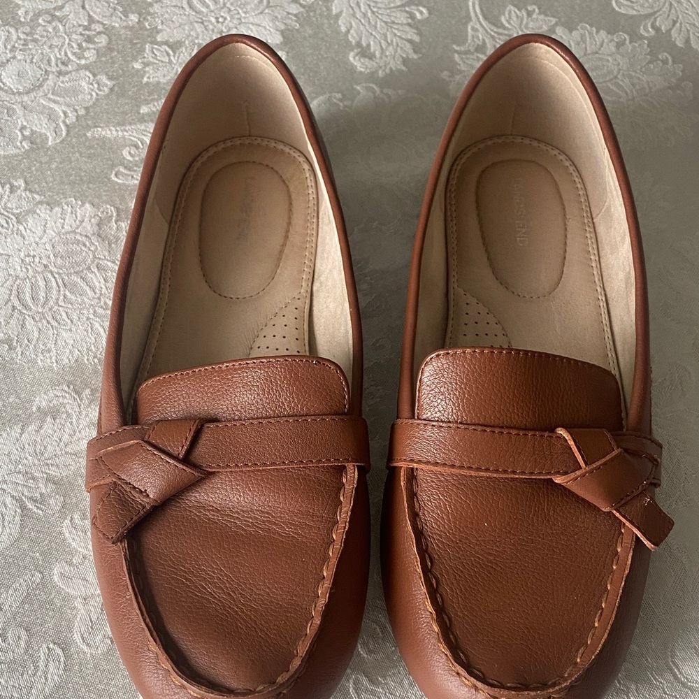 Lands' End Women's Tan Flats